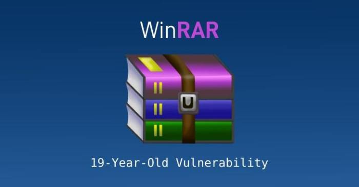 Lỗ hổng WinRAR ảnh hưởng đến tất cả các phiên bản đã phát hành trong 19 năm