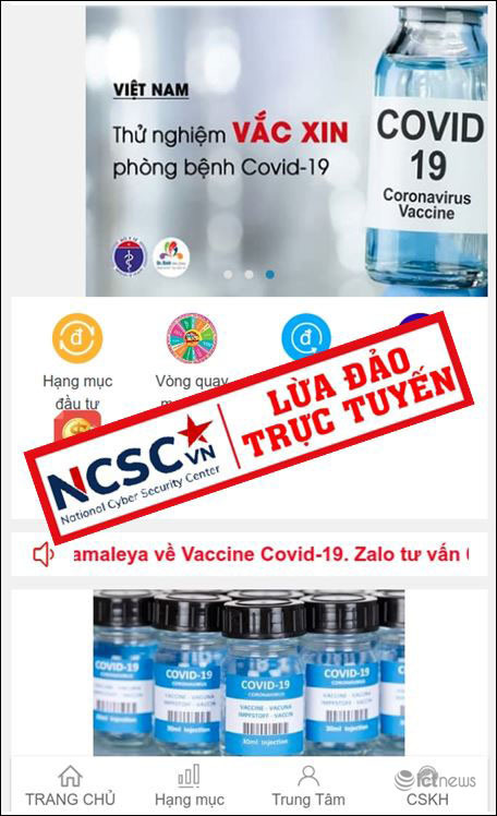 Xuất hiện nhiều thủ đoạn lừa đảo mới trên mạng trục lợi từ dịch Covid