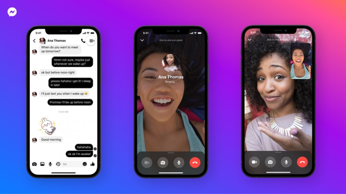 Facebook mã hóa đầu cuối gọi thoại và video Messenger