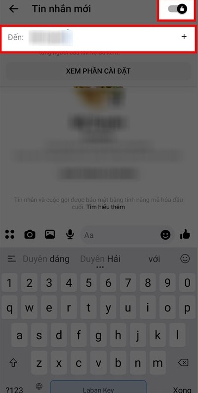 Hướng dẫn nhắn tin mã hóa trên Messenger